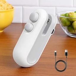 Portable Mini Sealing Machine Handheld Packet Sealer for Food, Snacks, Chips, Fresh Storage, Plastic Bag Sealing Machine, Multicolor-image-45
