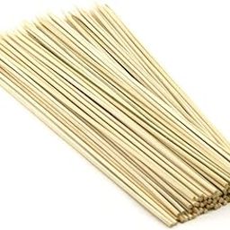 Webshoppers - 175 Pcs 8 Inches Long Bamboo Cocktail Party Sticks Kebab Skewers,Long Toothpicks-image-58