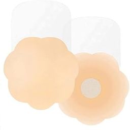 Women's & Girls Slicone Push Up Breast Lift Nipple Covers Adhesive Reusable Sticky Bra Nipple Cover Bra Pad Multicolour-image-61