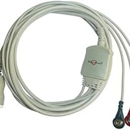 3 Lead ECG Cable Compatible with HP 12 Pin Snap Type-image-33