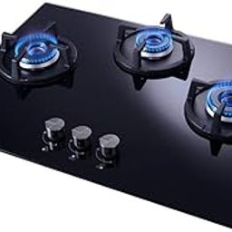 Whirlpool Hob 3 Burner Auto Ignition Gas Stove (Glass Ceramic, Elite Hybrid 703 Mt Gas Hob), Black-image-20