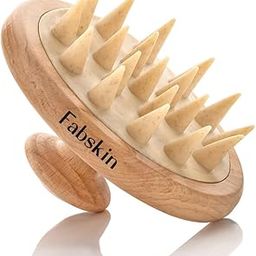 Fabskin Wooden Scalp Massager Shampoo Hair Brush | Relaxing Head Massager | Promotes Hair Growth & Removes Dandruff-15