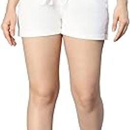 Sand Brown tie -Knotted Women Casual Shorts-image-29