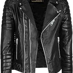 Faux Leather Jacket Black Double Zipper-image-39