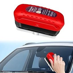 Glass Cleaning Board,Oil Film Cleaning Brush, Glass Cleaning Tool Hydrophobic Coating for Windshield, Improves Clarity and Visibility, Ideal for Removing Oil Film, Dirt, and Grime-image-21