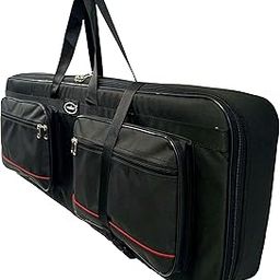 Malav YAMAHA MODX6 Synthesizer Padded Cover Bag with Thick Padding & Shoulder Straps-23