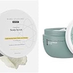 Bare Anatomy Scalp Scrub with Natural AHAs, Coconut & Sugar For Women & Men | 250g EXPERT Anti-Dandruff Hair Mask | Targets Oily Scalp and Sheds Dry Flakes | 250g-image-80