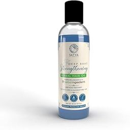 SatyaHerbs Deep Root Strengthening Hair Oil, Control Hair Fall & Dandruff, Non-Greasing, Non-Sticky, 100 ML Blue-3