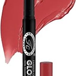 Fashion Colour Glossip Non-Transfer Lipstick | Long-Lasting 12 Hours Stay | Retractable Lip Crayon | One Swipe Application | Available in 19 Vibrant Shades (Dull Red)-image-55