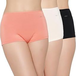 Womens Ultra Soft Bamboo Modal Boyshorts | Breathable Panties | Anti-Odor, Anti Microbial Innerwear-10