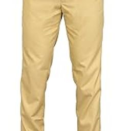 �Beige Colored Polyviscose Regular Fit Men's Formal Trousers-picture-16