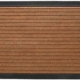 Acluise Enterprises Premium Door Mat for Home Entrance,Waterproof All-Season, Sturdy Natural Rubber, Fade Resistant, Low Profile, Easy Clean, Heavy Duty (Brown-Glory, 40 x 60 CM)-15