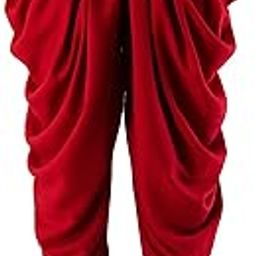 Women's Loose Fit Rayon Dhoti Pant for Women Patiala Pants Bottom Wear Salwar-picture-9