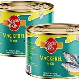 Golden Prize Mackerel In Oil, 200 g (Pack of 2)-image-72