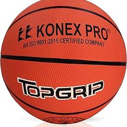 KONEX Size 7 Professional Basket Ball for Indoor & Outdoor (Brown)-image-45