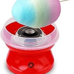 GION Electric Cotton Candy Maker DIY Sugar Floss Machine Cotton Candy Machine Cotton Candy Maker Electric Candy Floss Maker Machine with Spoon and Stick-picture-6