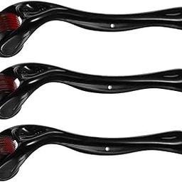 PIRU PACK OF 3 Derma Roller, Derma Roller 0.5mm For Hair Growth, Hair Roller, Hair Roller, Hair Roller For Men, Hair Growth, Repairs Damaged Hair, Hair Fall & Hair Thickening-image-54