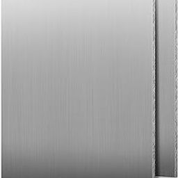 Blulu 2 Pcs 6061 Aluminum Sheet Metal 15 x 15 x 1/8 Inch Thickness Heavy Duty Plain Panel Solid Rectangle Metal Plate Flat Stock 3mm Aluminum Plate for Crafting Industry Structural Framing Base-image-23