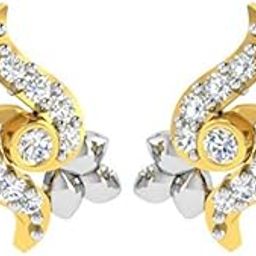 Real Gold Sakshi Earring AVE379YB-image-45