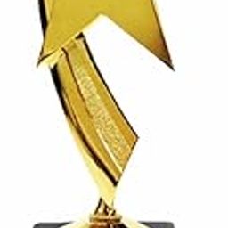 Jhingalala Gift for Father | Best Father in The World Printed Golden Award Trophy Gift for Birthday, Anniversary-image-81