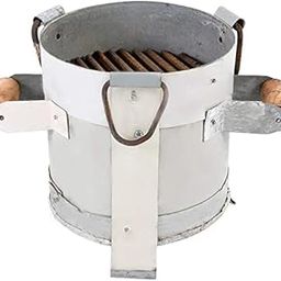 Presents Traditional Iron Heavy Duty Sigdi with Wooden Handles for Home Nd Kitchen Easy to use in dhaba for Tandoor Griller Heater Oven with 1KG Charcoal Free for sigdi chulha-image-59