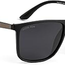 Retro Square Polarized Sunglasses Men Women-image-95