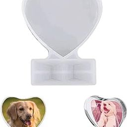 Heart Photo Frame Resin Mould | Love Picture Frames Silicone Epoxy Casting Mould - Silicon Moulds for Resin Art Kit - DIY Resin Moulds for Craf (White)-image-58