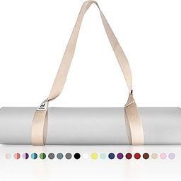 Tumaz Yoga Mat Strap, Adjustable Mat Carrier Sling & Stretching Strap with Thick, Durable Delicate Texture, 64" & 85" Inches, Multiple Color Choices [Mat NOT Included]-image-21