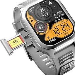 SHREE SHIVAYE ENTERPRISE Screen Guard Wi-Fi+4G SIM Smartwatch (Pack of 2) - Premium Scratch-Resistant Protector-image-80