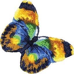 Club Bollywood®Latch DIY Rug Making Kit erfly Handmade for Christmas Kids| Rug Making-picture-11