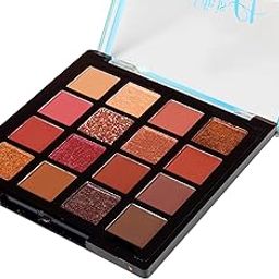 S.F.R. COLOR CS Always Naked Palette 16 color, Nude Neutral Eye Makeup, Blendable, Warm And Cool Nude Pigments, Matte, Shimmer, Glitter, Creamy Smooth (SHADE A)-9