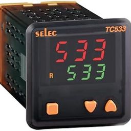 TC533AX, 3-Digit dual (Red+Green) display, Single set point, Temperature controller with Relay/SSR output, 90 to 270V AC/DC-13