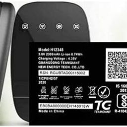 VEHUB H12348 4G Hotspot Battery Compatible for Airtel@3 Router Fi2 (Preimum Quality)-25