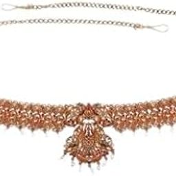 Art Gold Plated Waist Belt | Tagdi | Ethnic Bridal Kamarbandh | Kamarpatta | Kamarbandh Belt for Wedding | Gifting for Karwachauth-39