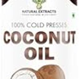 NATURAL EXTRACTS WITH DEVICE OF PLANT AND LEAVES Pure Cold Pressed Coconut Oil For Skin Nourishment Body Wellnes & Hair Growth (100 ML) [Pack Of 1]-image-99