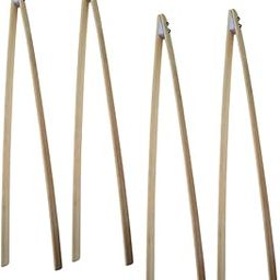 Cabilock Bamboo Trash Clamp 4pcs Pickup Sticks Ergonomic Design for Easy Litter Removal-image-32