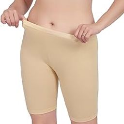 Women’s Ultra Soft Cotton Modal Shorts with Elastic Waistband - Perfect for Layering Under Dresses, Skirts, or as Cycling and Night Shorts-image-52