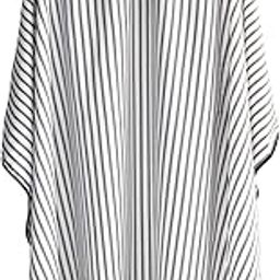 Barbers Cape Hairdressing Gown – Waterproof Professional Hairdressers Salon Cape Cloth Hair Cutting Apron for Hair Styling,Cuts and Colors - 63" x 57"-image-86