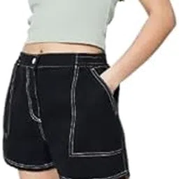 glamhood Trendy and Stylish for Women's Jeans Short-picture-14