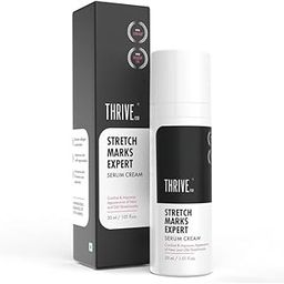 ThriveCo Stretch Marks Expert Serum Cream | For New (red) & Old (white) Stretch Marks Removal & Skin Hydration | Powered by Striover™, Rosehip Oil & Squalane | For Men & Women | 30ml-14