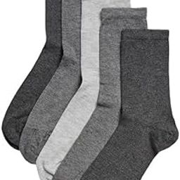 Women's Cotton Casual Sock (T60_7474B_Grey Marl_6-8)-picture-39