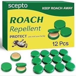 Scepto 12 Pcs Natural Cockroaches Killer for Kitchens, Bathrooms, Cabinets, cockroachs Killer Gel, Roach Repellent for Cockroaches, for Indoor Cockroach Control, Insect Control (20)-image-82