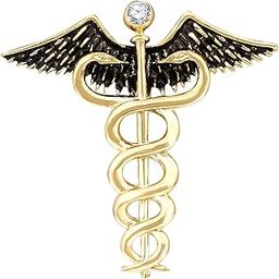 Lapel PIN with Doctor Symbol for Men Women Boys Girls in A Gift Box (Lapel PIN) (Golden Pack of 2)-image-86