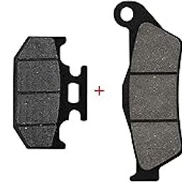 Haran Front & Rear Combo Brake Disc Pad Set Compatible For Yamaha FZ/FZ 250 & R15 v3-image-12