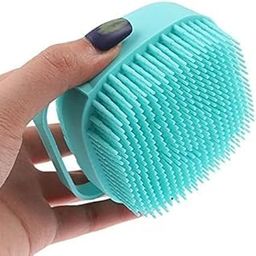 ETSAP Body Scrubber with Soap Dispenser Brush, Silicone Exfoliating Brushes, Soft Body Exfoliator, Bath Loofah for Babies, Kids, Women, Men and Pets (Multicolor) - Pack of 1-29