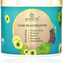 Prakriti Herbals Rejuvenator Amla Shikakai Brahmi Bhringraj Hair Mask to Reduces Hair Fall and Dandruff | Hair Mask to give you Soft & Silky Hair Naturally| For Men & Women | 150ml-image-33