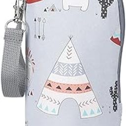 UJEAVETTE® Multifunctional Milk Bottle Warm Bag Breastmilk Storage Bags Cooler Bag Cartoon Gray-picture-19