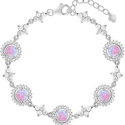 925 Silver Sparkling Chic Bracelet, Adjustable | Gifts for Women and Girls | With Certificate of Authenticity and 925 Stamp | 6 Months Warranty-50