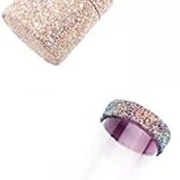 Enakshi® 2 Pcs PU Glitter Makeup Brushes Holder Clear Cylinder for Cosmetics Women|Health & Beauty | Makeup | Makeup Bags & Cases-image-62