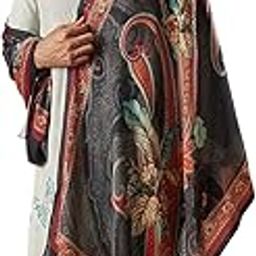Men Fine Soft Bamboo Fibre Stole (Size: 71x203 Cm)-picture-4